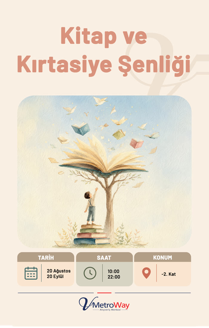 Kitap ve Kırtasiye Şenliği - 20 Ağustos / 20 Eylül